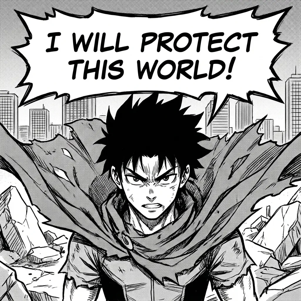 漫画翻訳の生成例