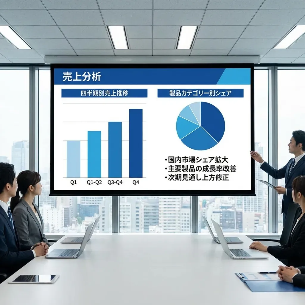 プレゼン資料の生成例