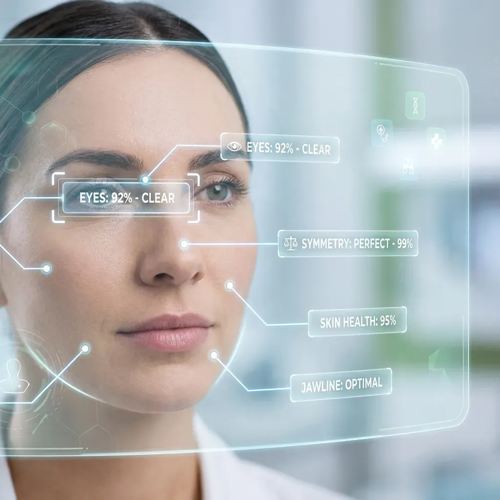 顔分析レポートの生成例