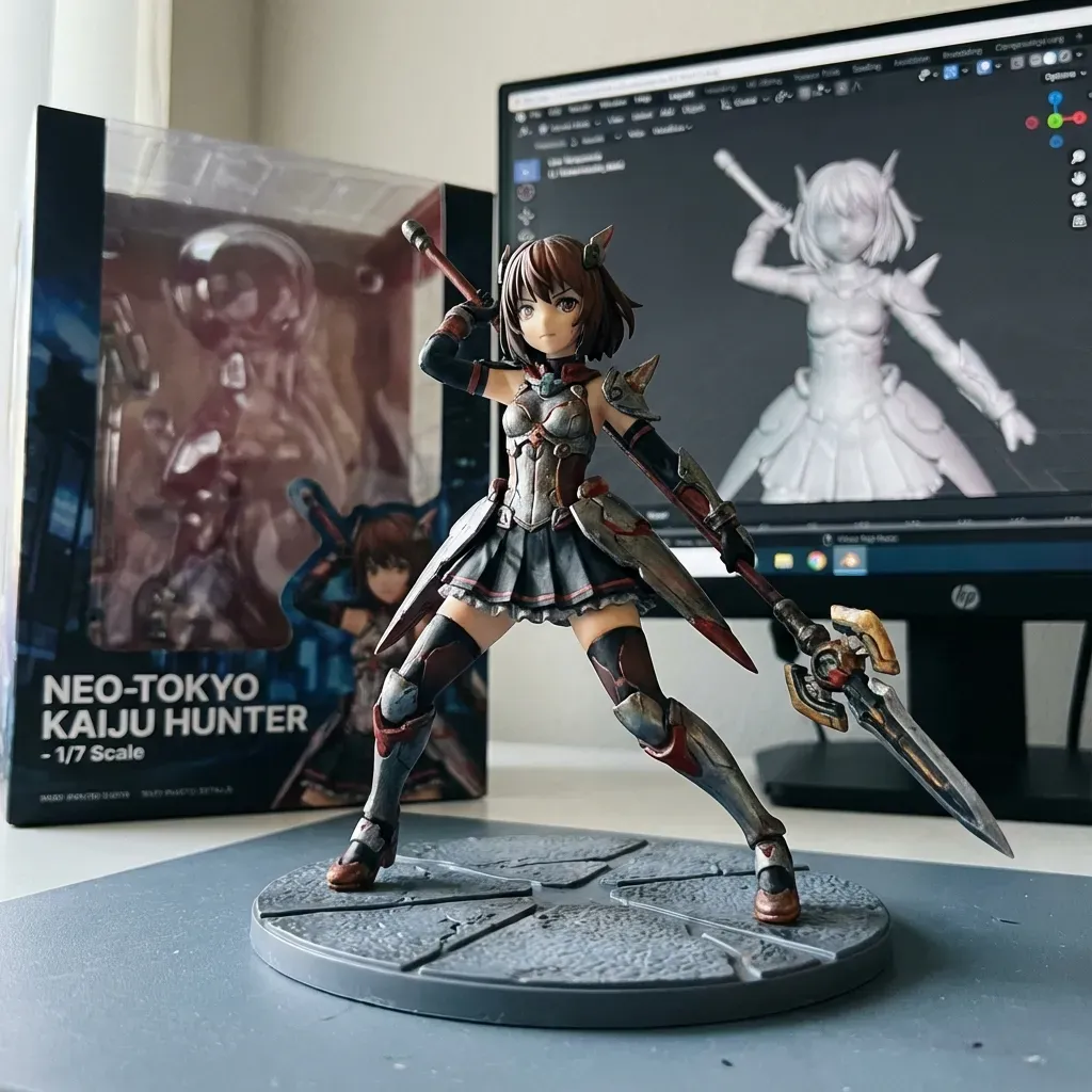 フィギュア化の生成例